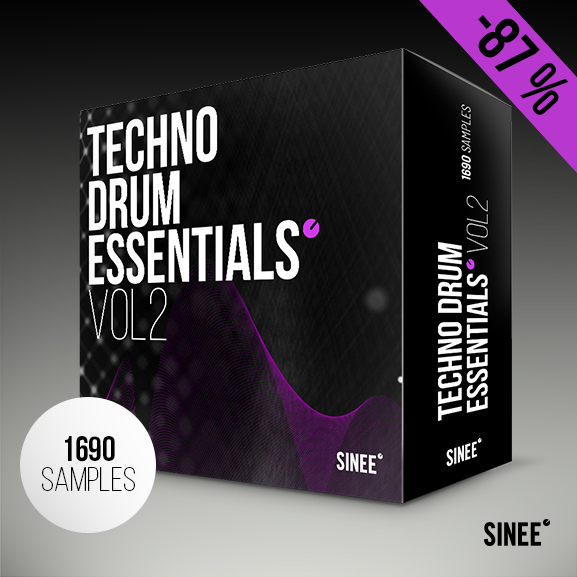 Techno Drum Essentials Vol. 2