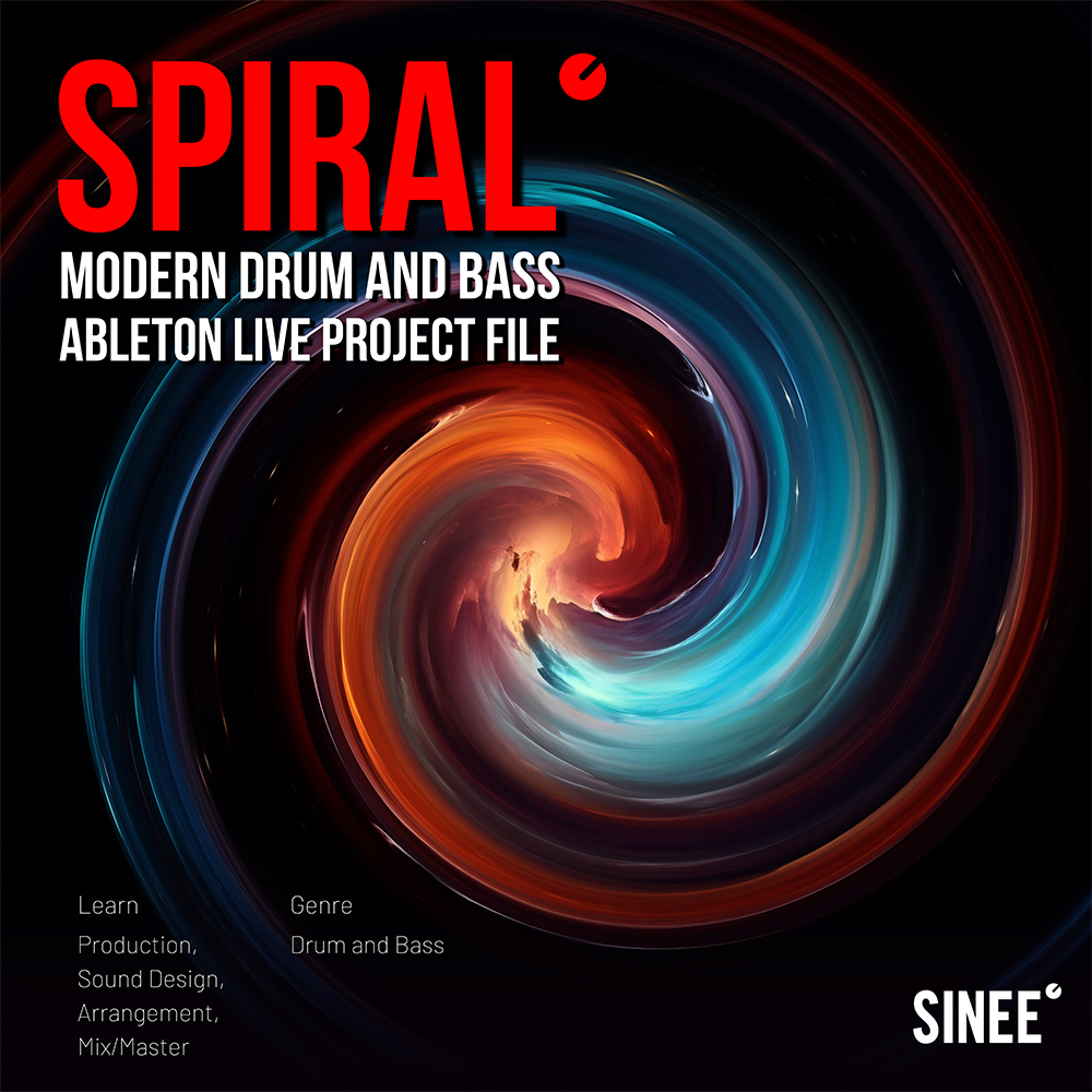 Spiral – Modern Drum and Bass Project File (Ableton Live) Spiral – Modern Drum and Bass Project File (Ableton Live)