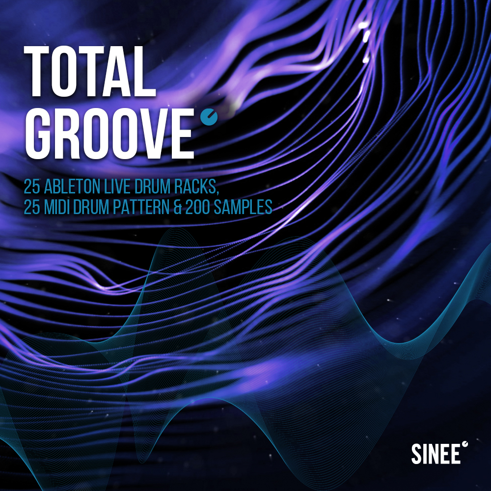 Total Groove – 25 Drum Racks, 25 Drum Pattern & 200 Samples