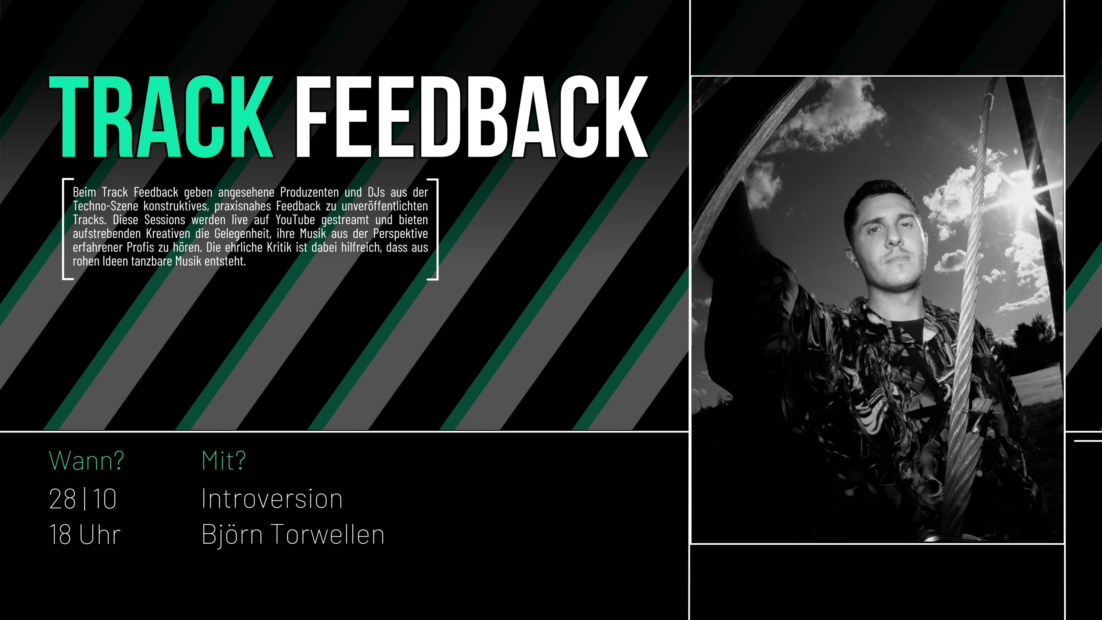 Track Feedback Live – Nächsten Dienstag ab 18 Uhr mit Introversion und Björn Torwellen