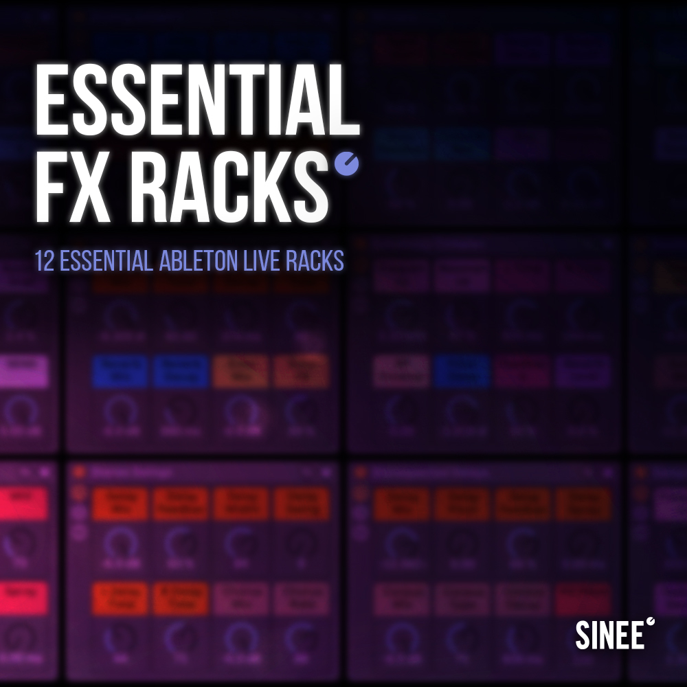 12 Essential FX Racks - Effekt Racks für Ableton Live