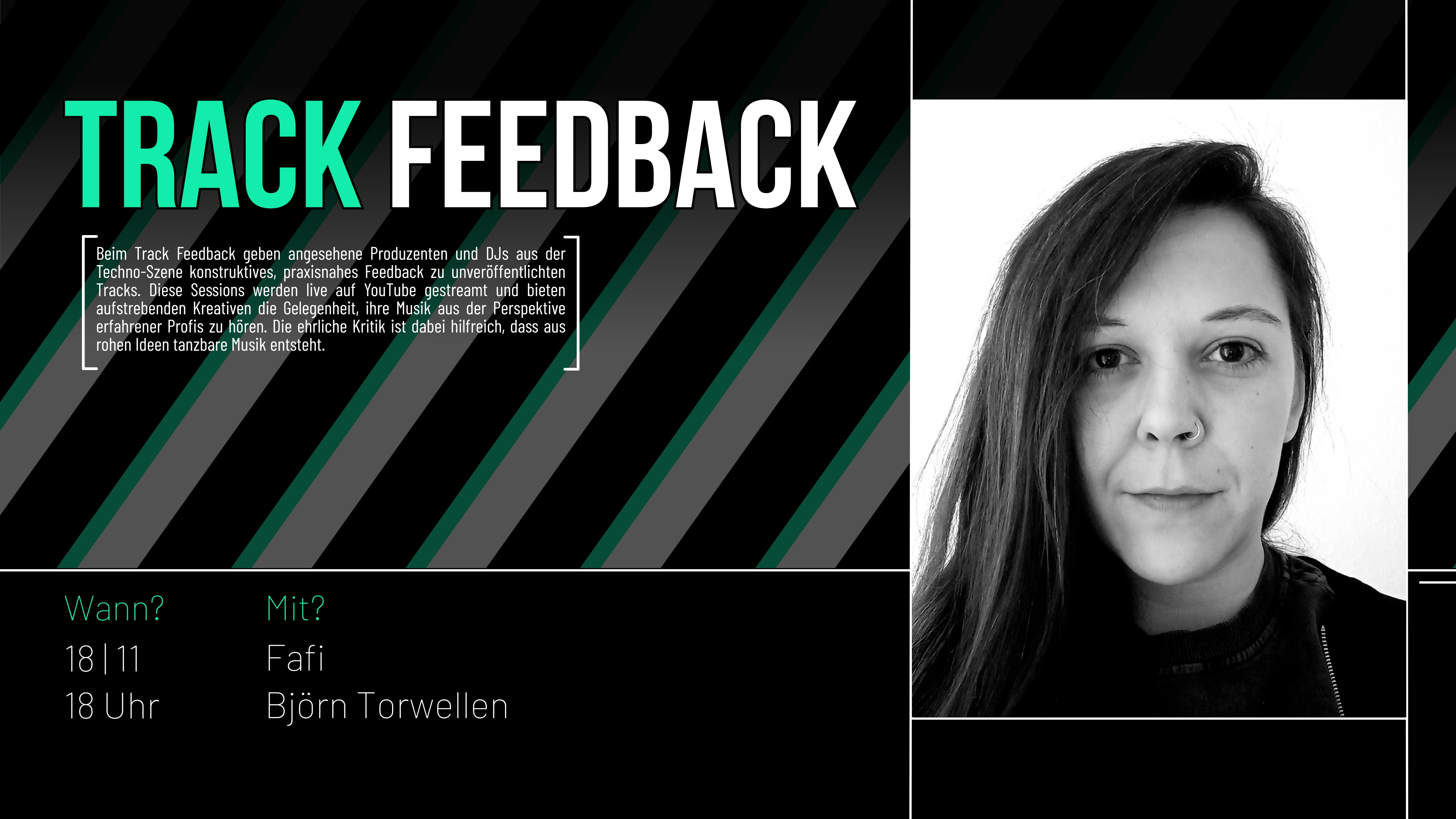 Track Feedback Live – Nächsten Dienstag mit Fafi & Björn Torwellen