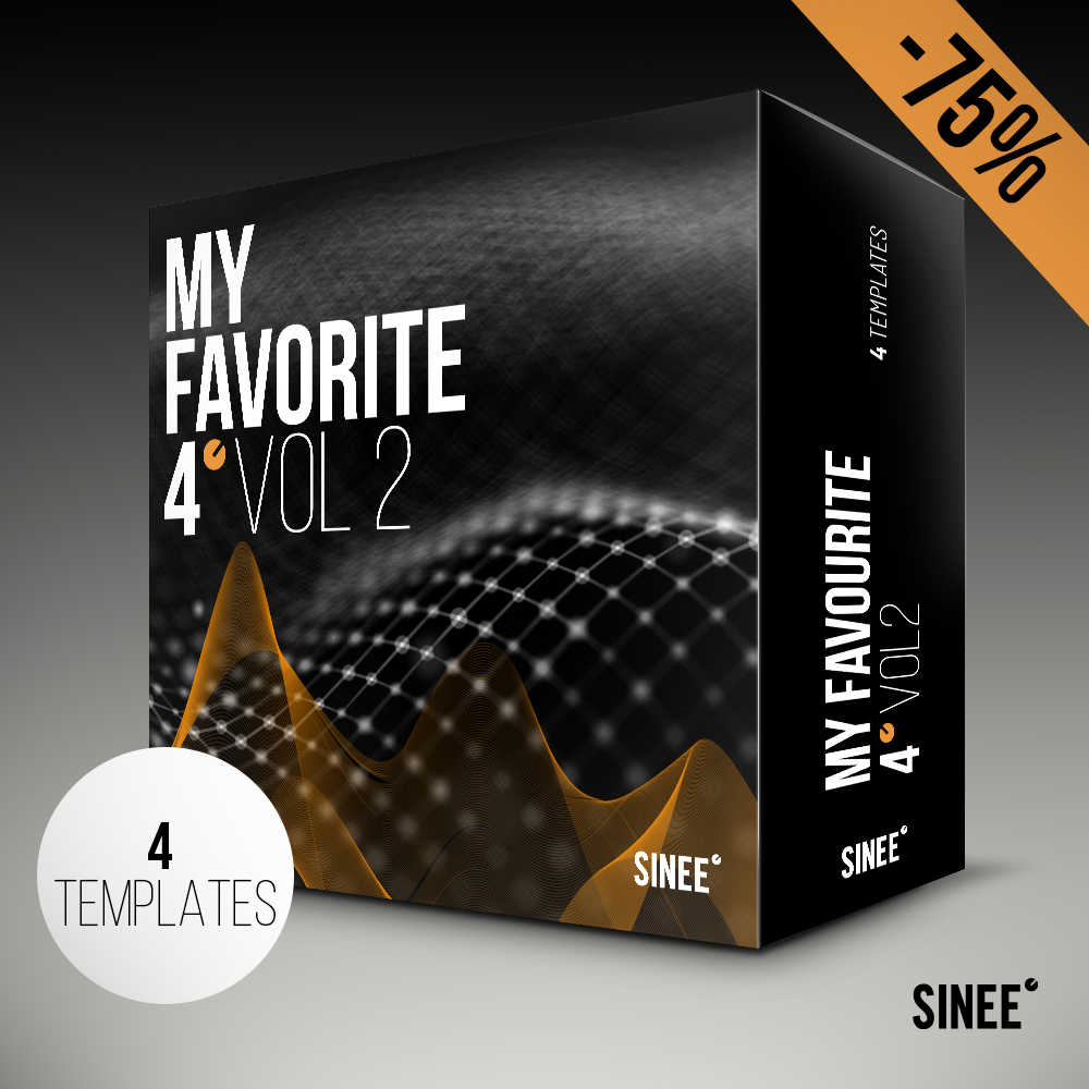 My Favorite 4 Vol. 2 - 4 in 1 Template Bundle für Ableton Live