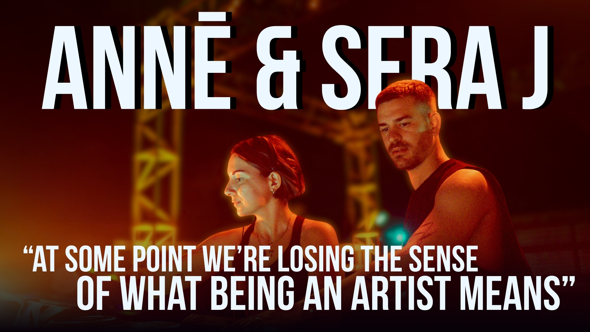 Interview mit ANNĒ & Sera J – Über Social Media in der Techno Szene