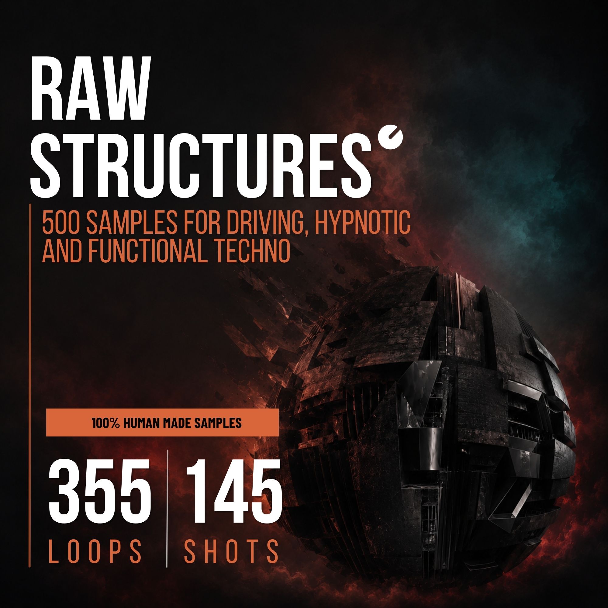 RAW STRUCTURES Vol. 1 · Raw & Hypnotic Techno Samples