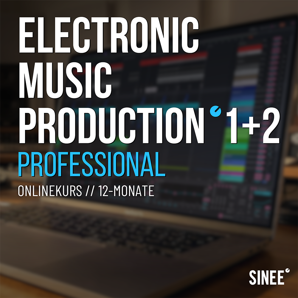 Electronic Music Production 1+2 - 12 Monatskurs - Professional