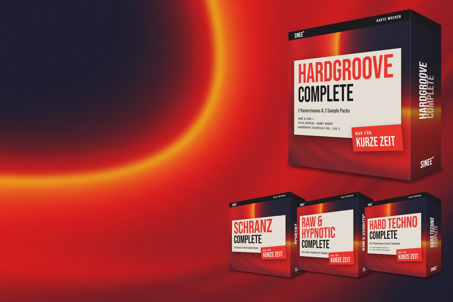 Vier neue Bundles: Hardgroove, Schranz, Raw & Hypnotic und Hard Techno Complete