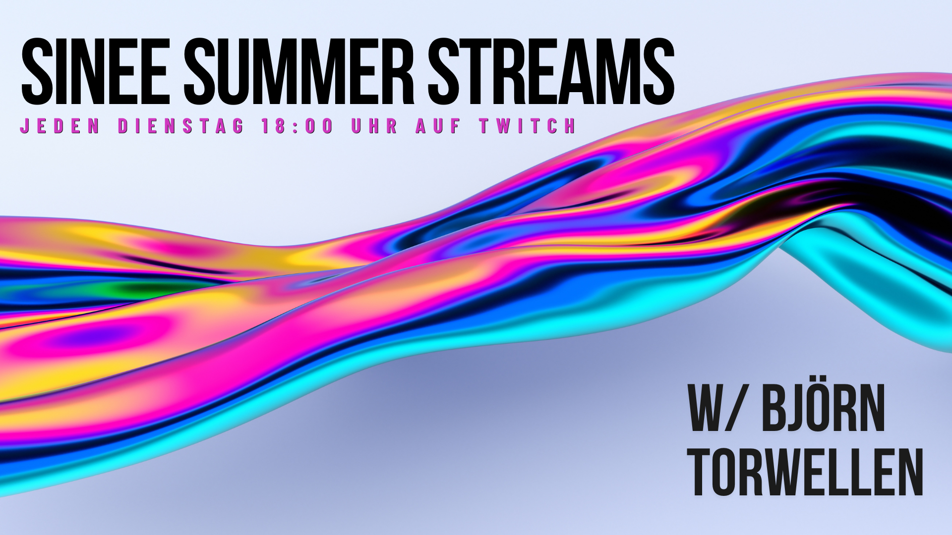 SINEE Summer Streams – Jeden Dienstag live auf Twitch 