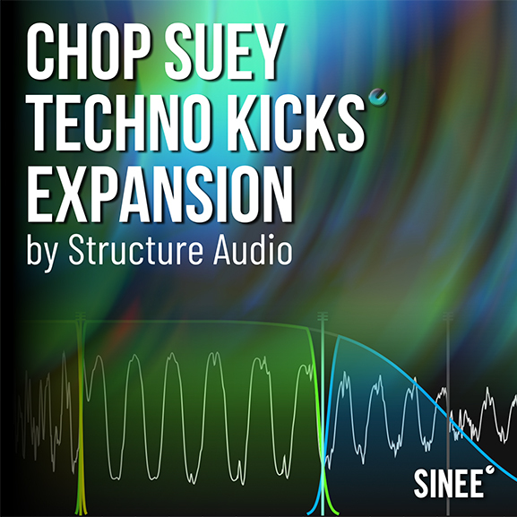 Techno Kicks by Structure Audio - Preset Pack for Chop Suey 1.3