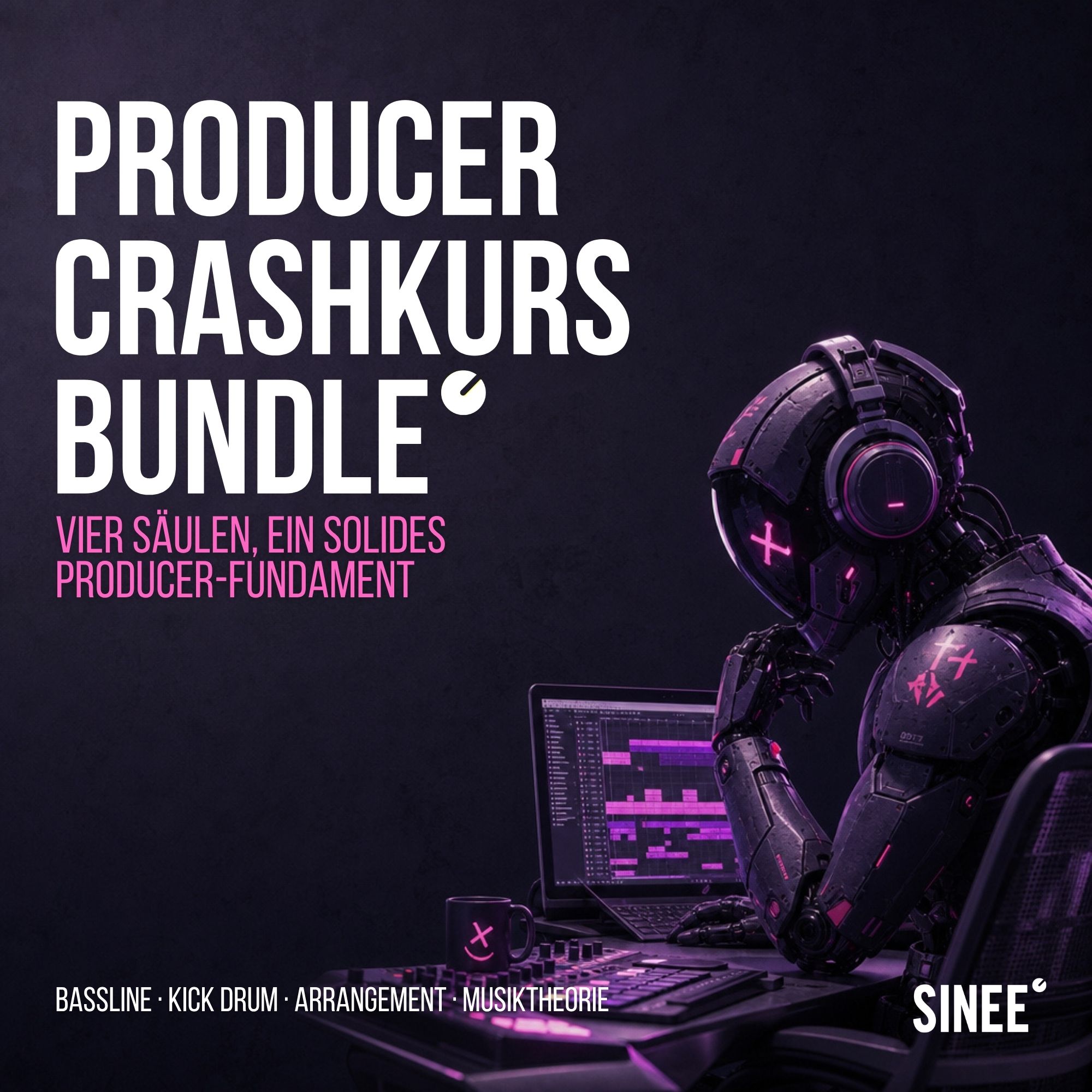 Producer Crashkurs Bundle · Musiktheorie, Bassline, Kick & Arrangement · Spring Sessions Exclusive