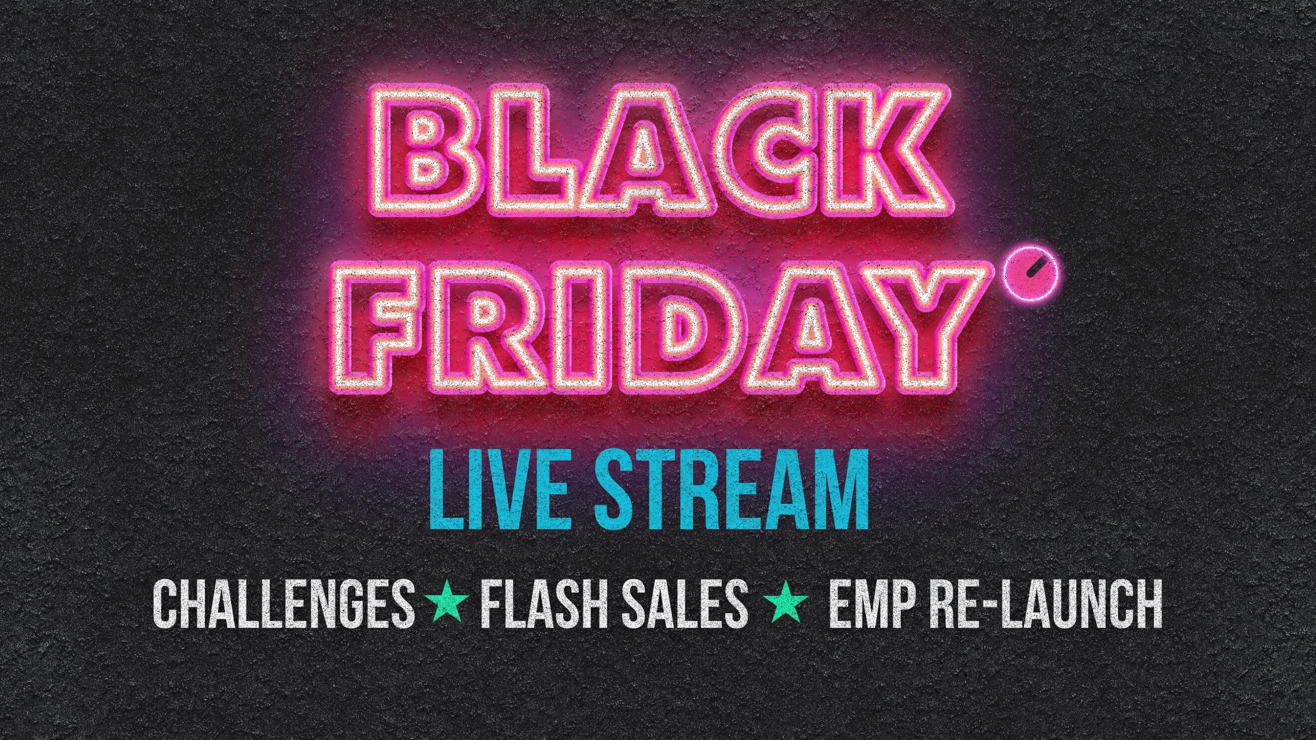 Black Friday Special: Producer Challenges, Flash Sales und der neue EMP!