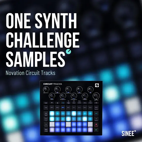 One Synth Challenge - Novation Circuit Tracks Samples