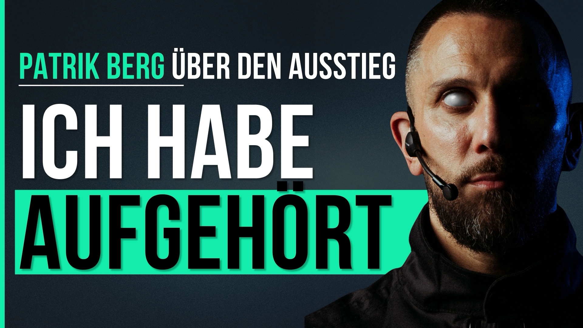 Patrik Berg über KI, das Ende seiner DJ-Karriere und das Album Mensch und Maschine