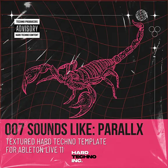 Sounds Like: Parallx - Textured Hard Techno Template for Ableton Live