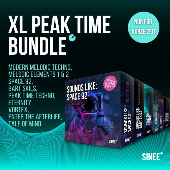XL Peak Time Bundle - Ableton Live Templates & Racks
