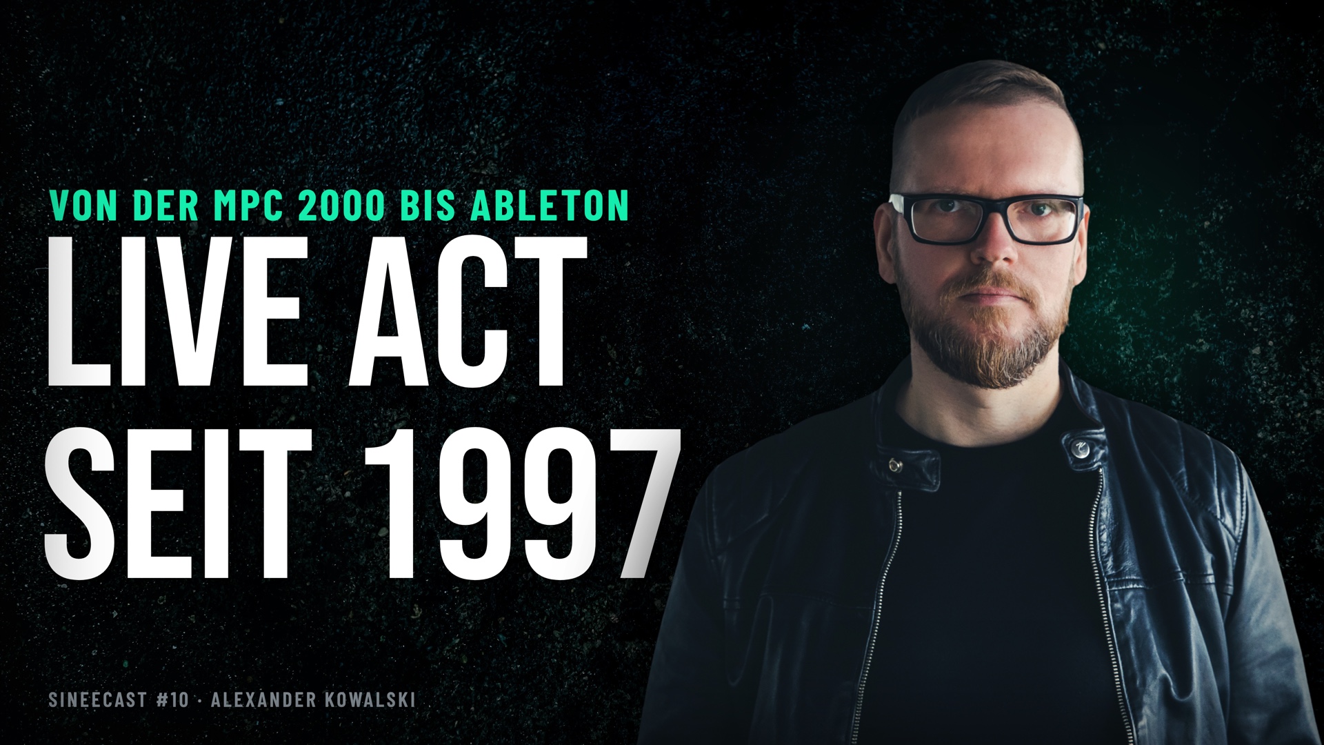 Techno Live Act seit 1997: Alexander Kowalski über sein Setup von der MPC 2000 bis Ableton, Vinyl first und Mastering