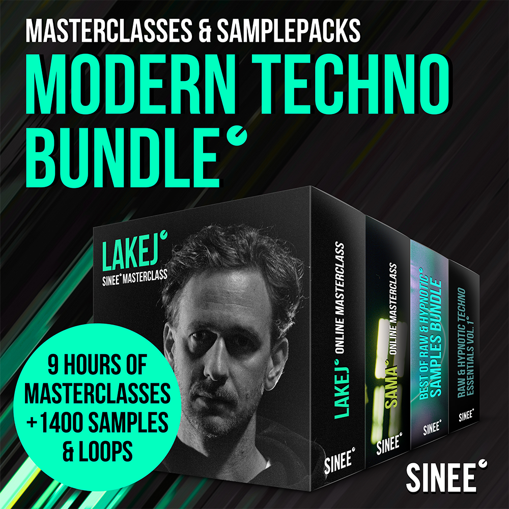 Modern Techno Bundle – Masterclasses & Samples Packs