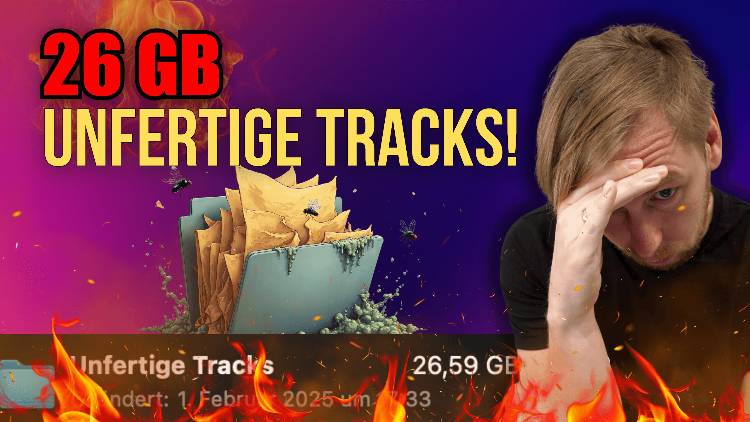 Der Ordner des Grauens: Wie ich in 4 Wochen 10 Tracks fertig gestellt habe 