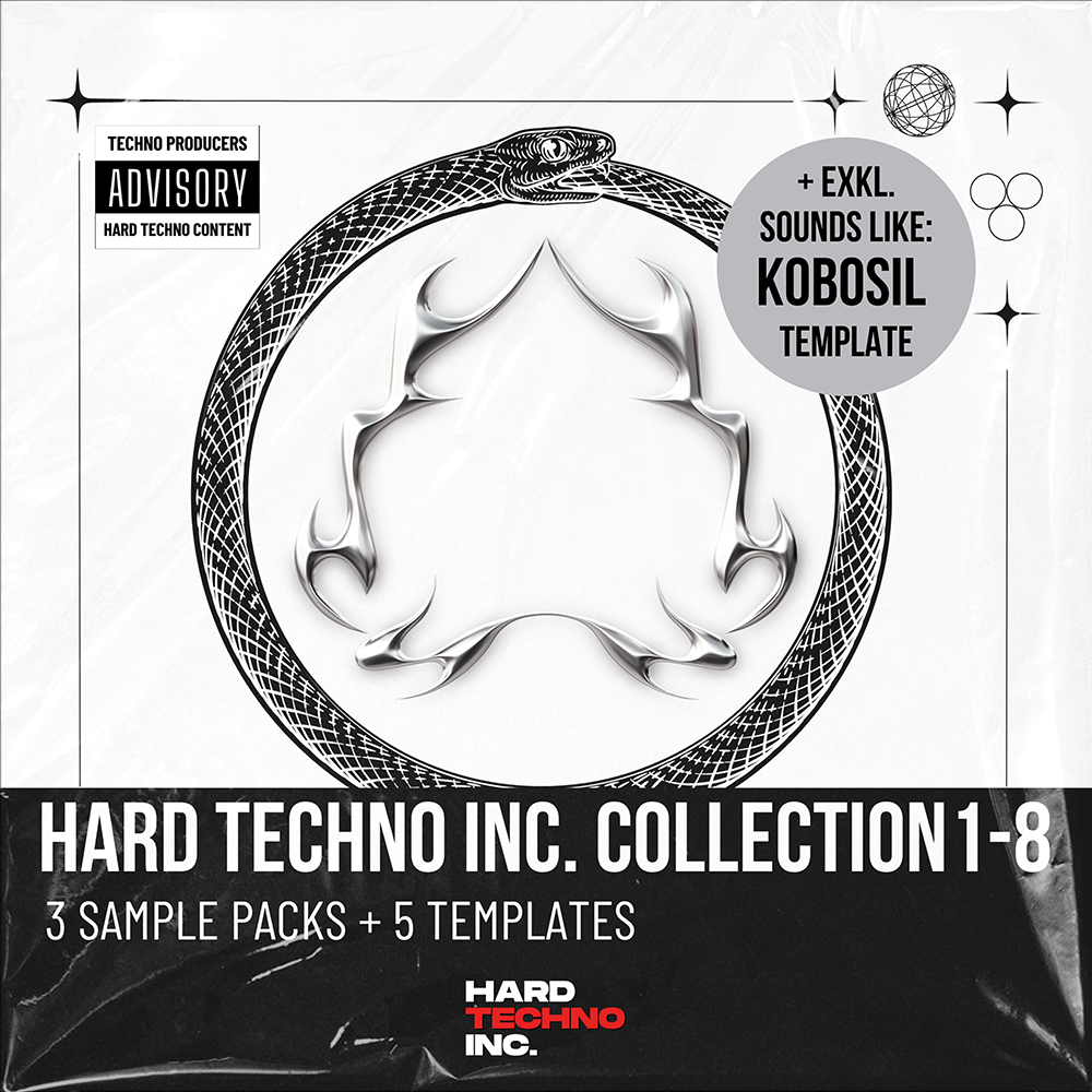 Hard Techno Inc. Collection 1-8 – 5 Templates & 3 Sample Packs
