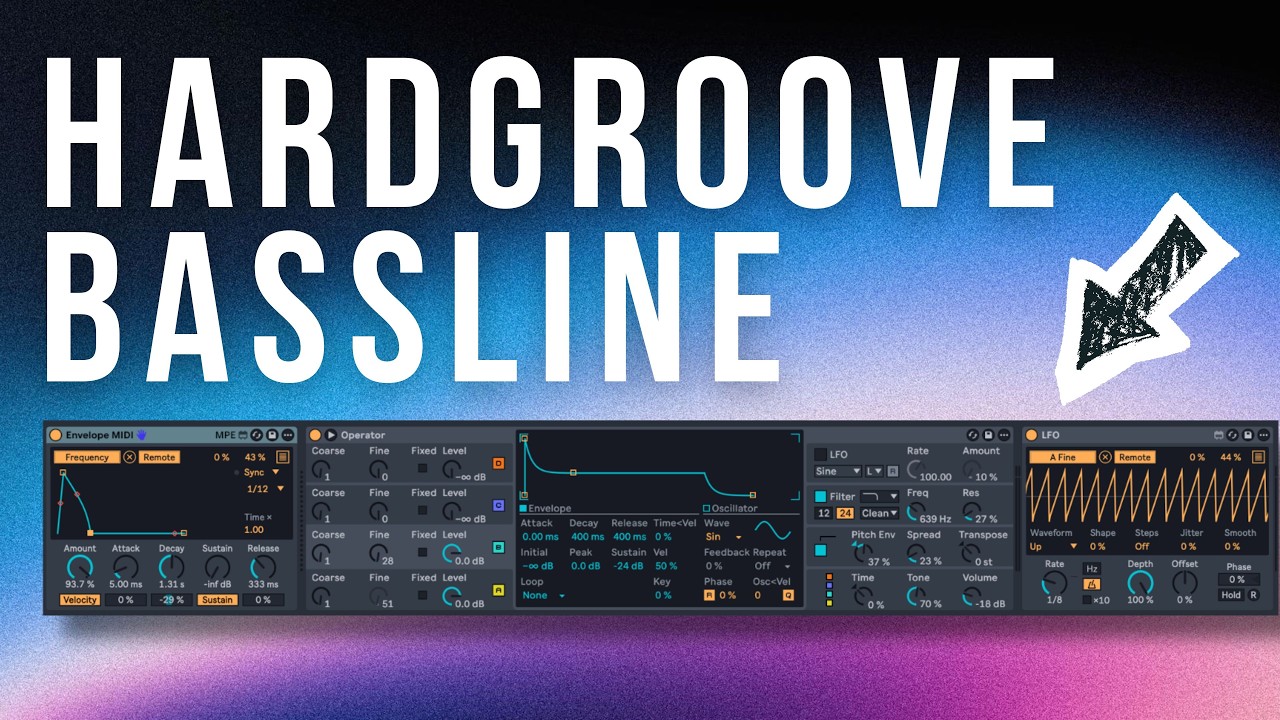 5 Schritte zur rollenden Hardgroove Bassline in Ableton
