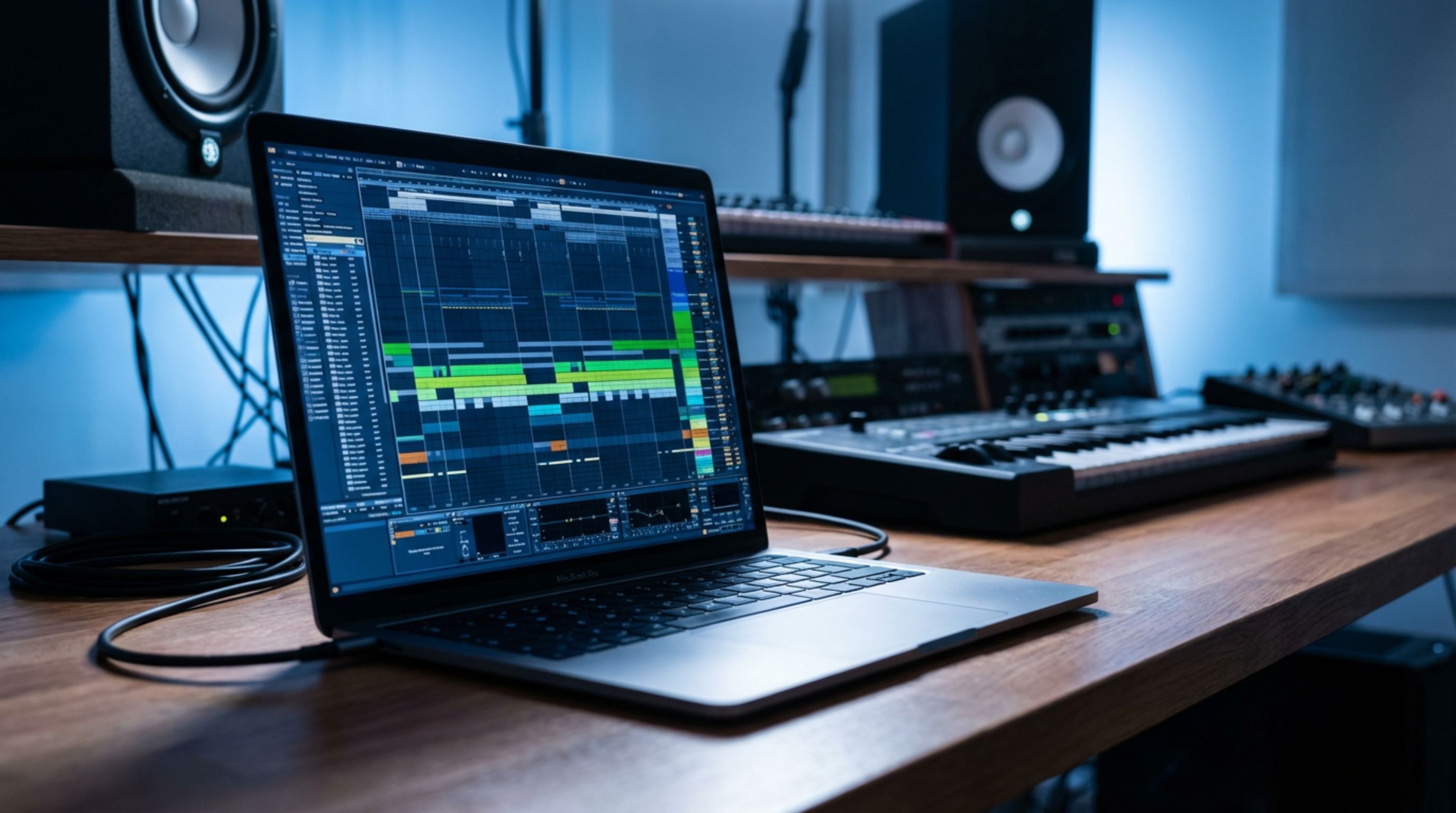Producer im Studio