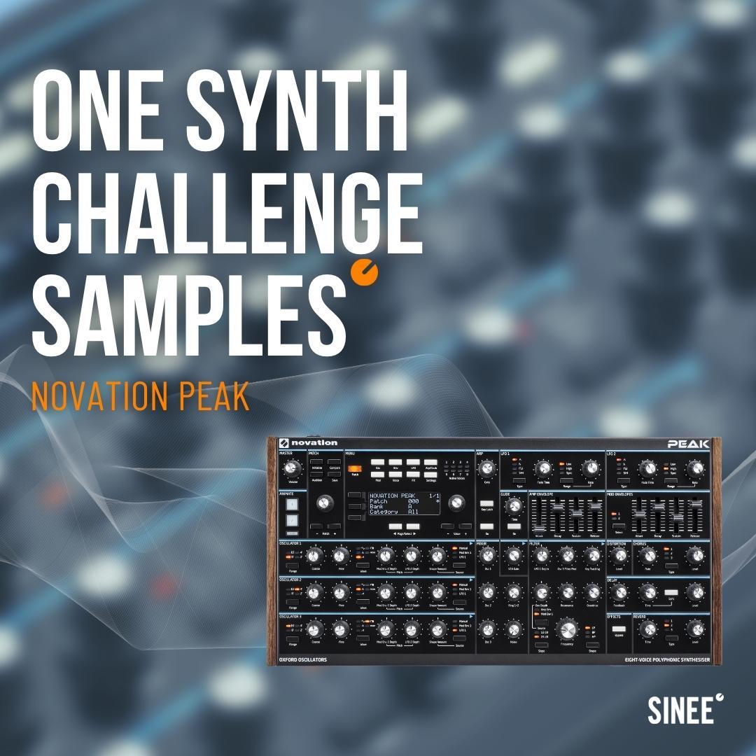 One Synth Challenge - Novation Peak Samples One Synth Challenge - Novation Peak Samples