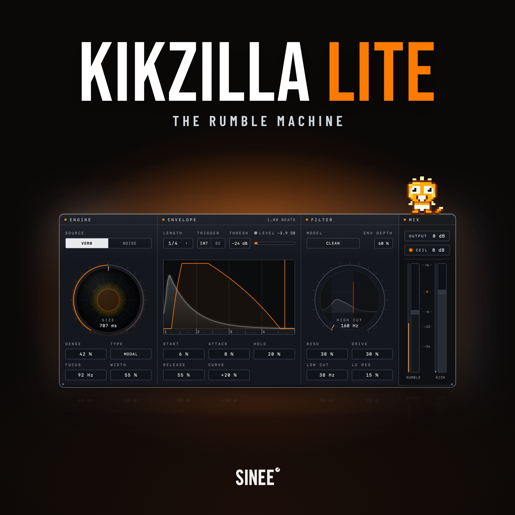 Kikzilla Lite · The Rumble Machine Kikzilla Lite · The Rumble Machine