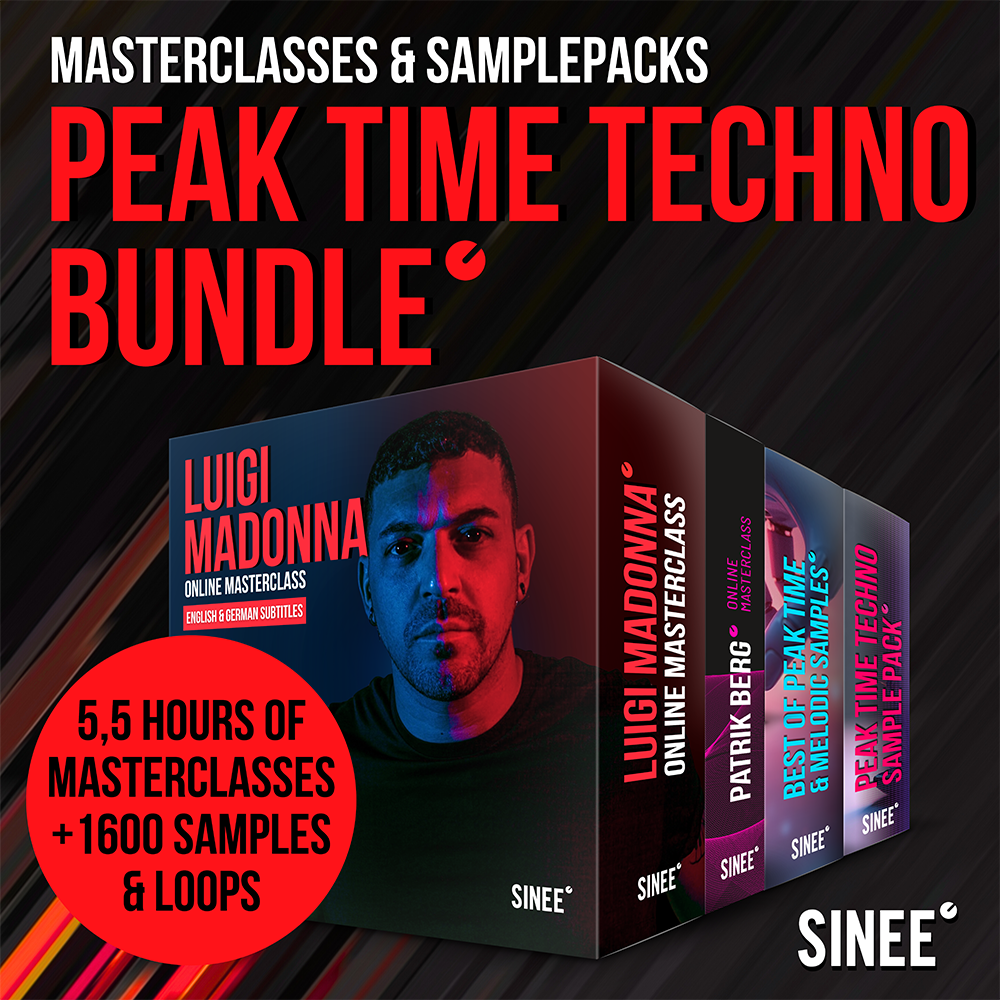 Peak Time Techno Bundle – Masterclasses & Samples